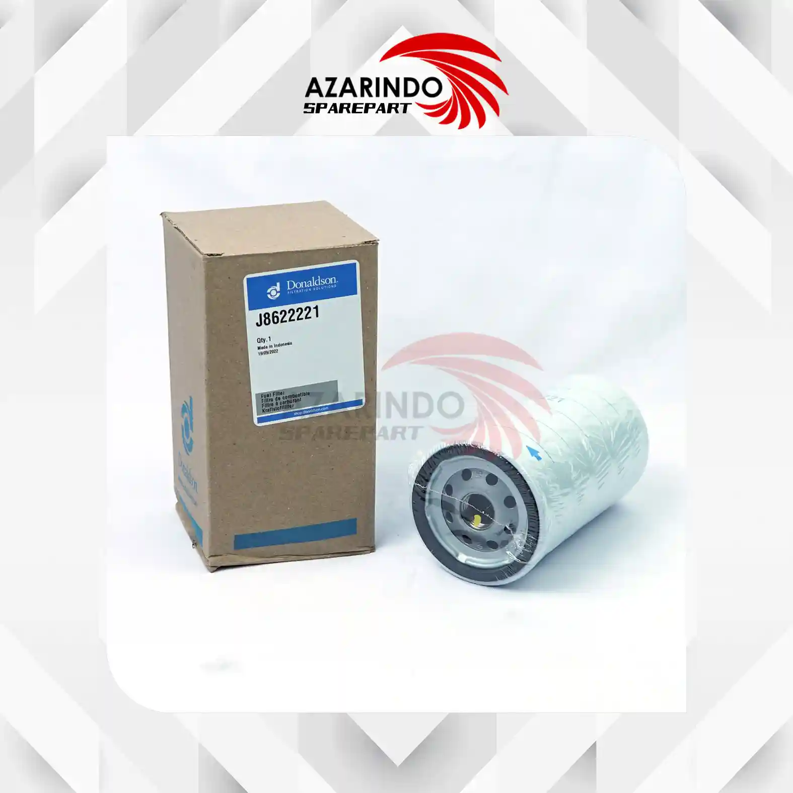 Fuel Filter Donaldson J8622221 Sparepart Alat Berat Filter Solar